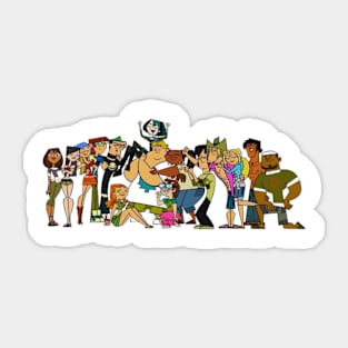 Total Drama Island tang 7 Sticker